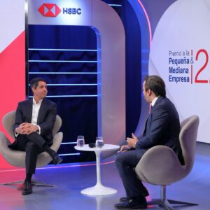 Juan Marotta (HSBC) y José del Rio (LA NACION)